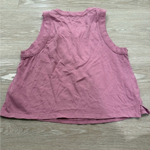 Madewell Softfade Cotton Boxy-Crop Tank - Picture 5 of 5